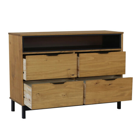 CÓMODA CAJONERA GUARDARROPA 4 CAJONES EN MADERA MACIZA CÓMODA CAJONERA GUARDARROPA 4 CAJONES EN MADERA MACIZA