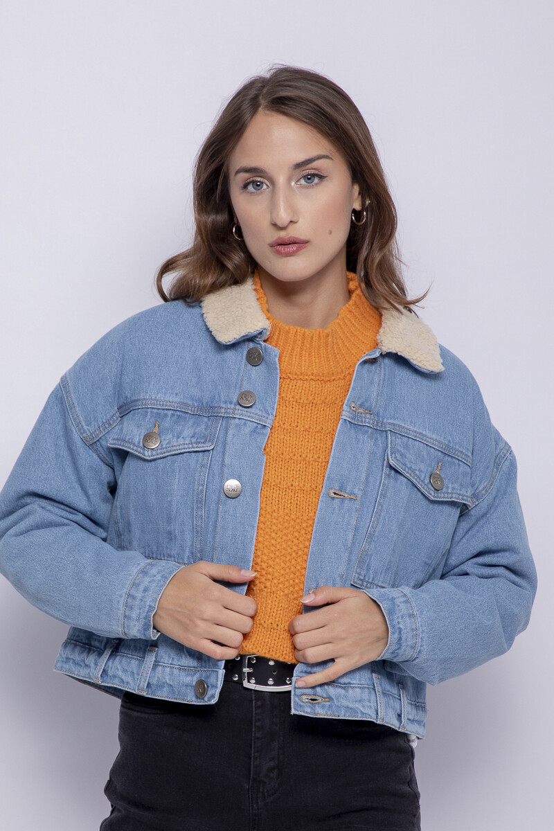 CAMPERA TORA Azul