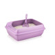 CAT LITTER TRAYWITH STRAINER VIOLET CAT LITTER TRAYWITH STRAINER VIOLET