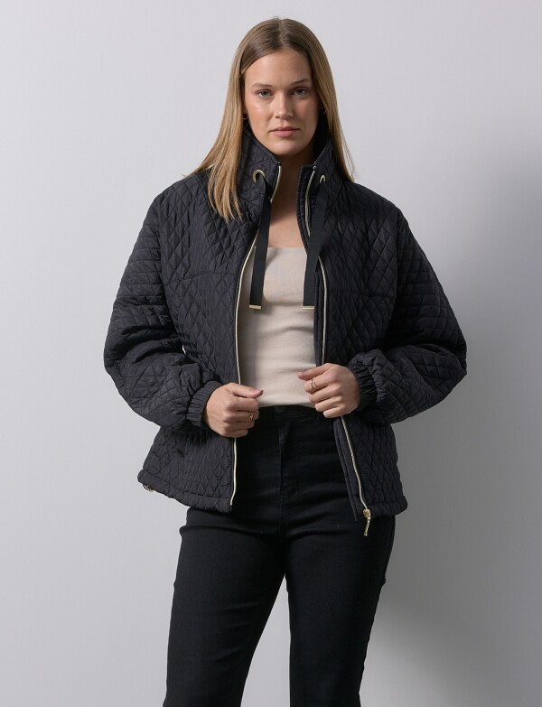 Campera Capitoneada NEGRO