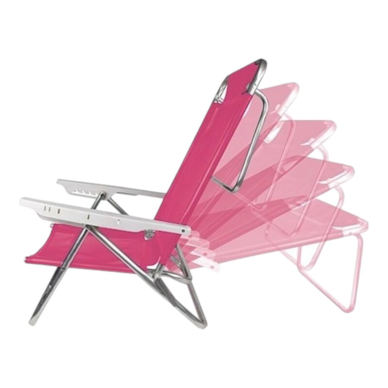 Reposera plegable Summer Mor Rosa