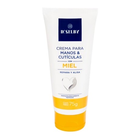 DR SELBY CREMA PARA MANOS Y CUTICULAS CON MIEL 75gr DR SELBY CREMA PARA MANOS Y CUTICULAS CON MIEL 75gr