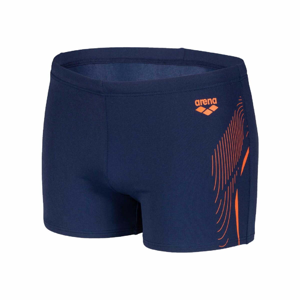 Malla De Entrenamiento Para Hombre Arena Men's Swim Short Graphic Print Logo - Azul 