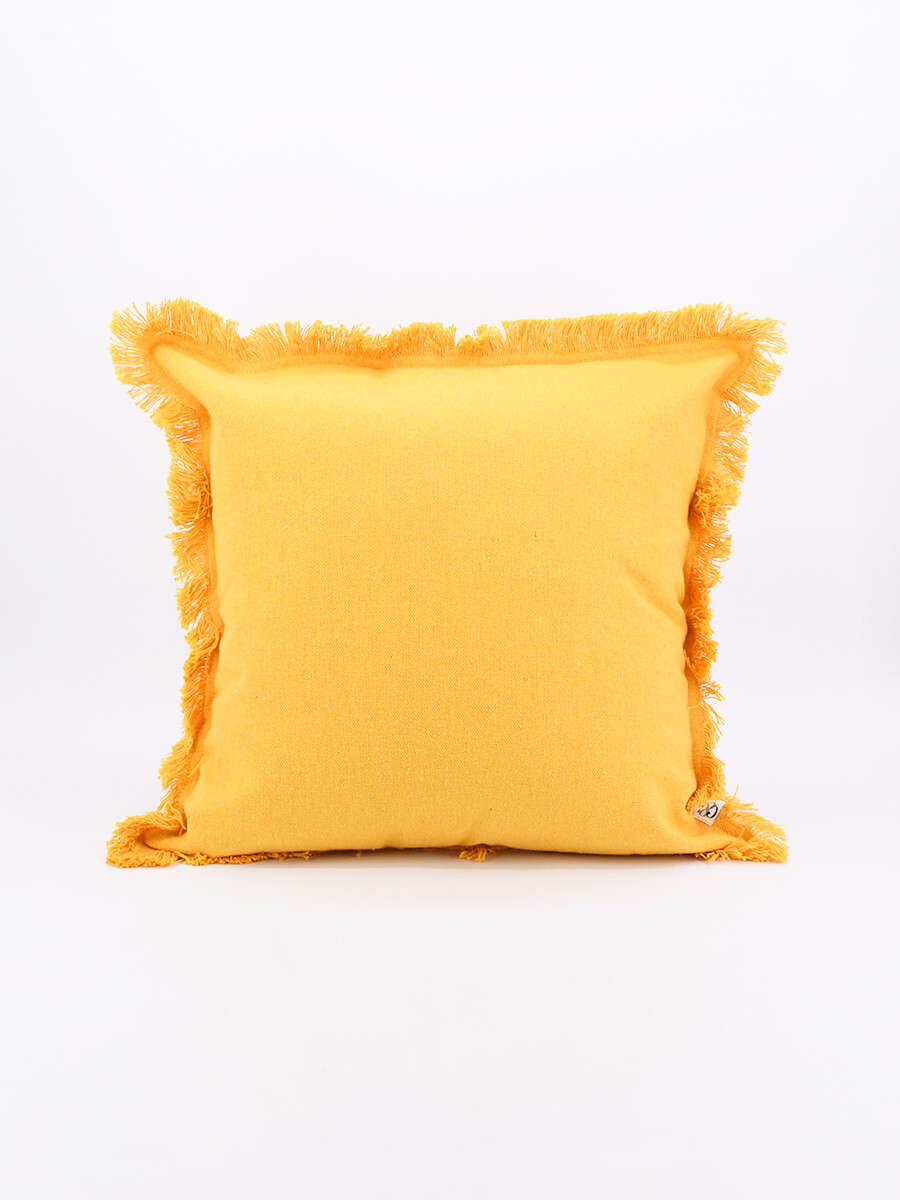 FUNDA DE ALMOHADON - MOSTAZA 