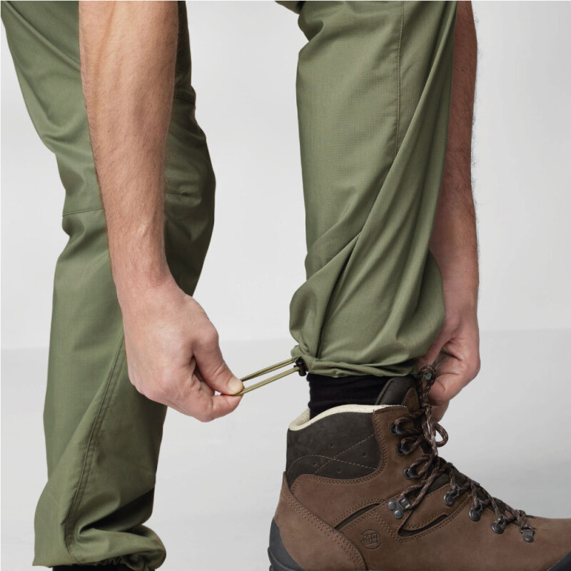 Pantalón Fjallraven Abisko Hike Trousers Hombre Laurel Green