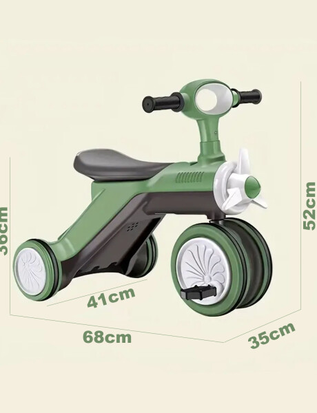 Triciclo para bebes con luces y sonidos Naranja
