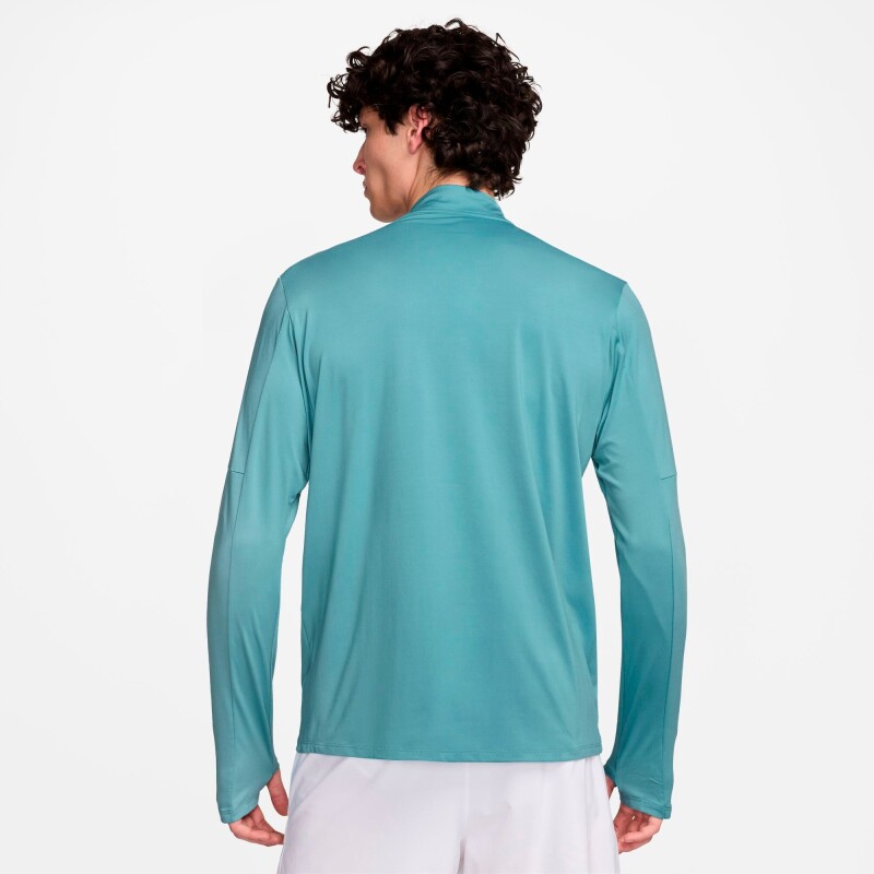 Remera Nike Dri-Fit Elmnt Top Hz de Hombre Azul