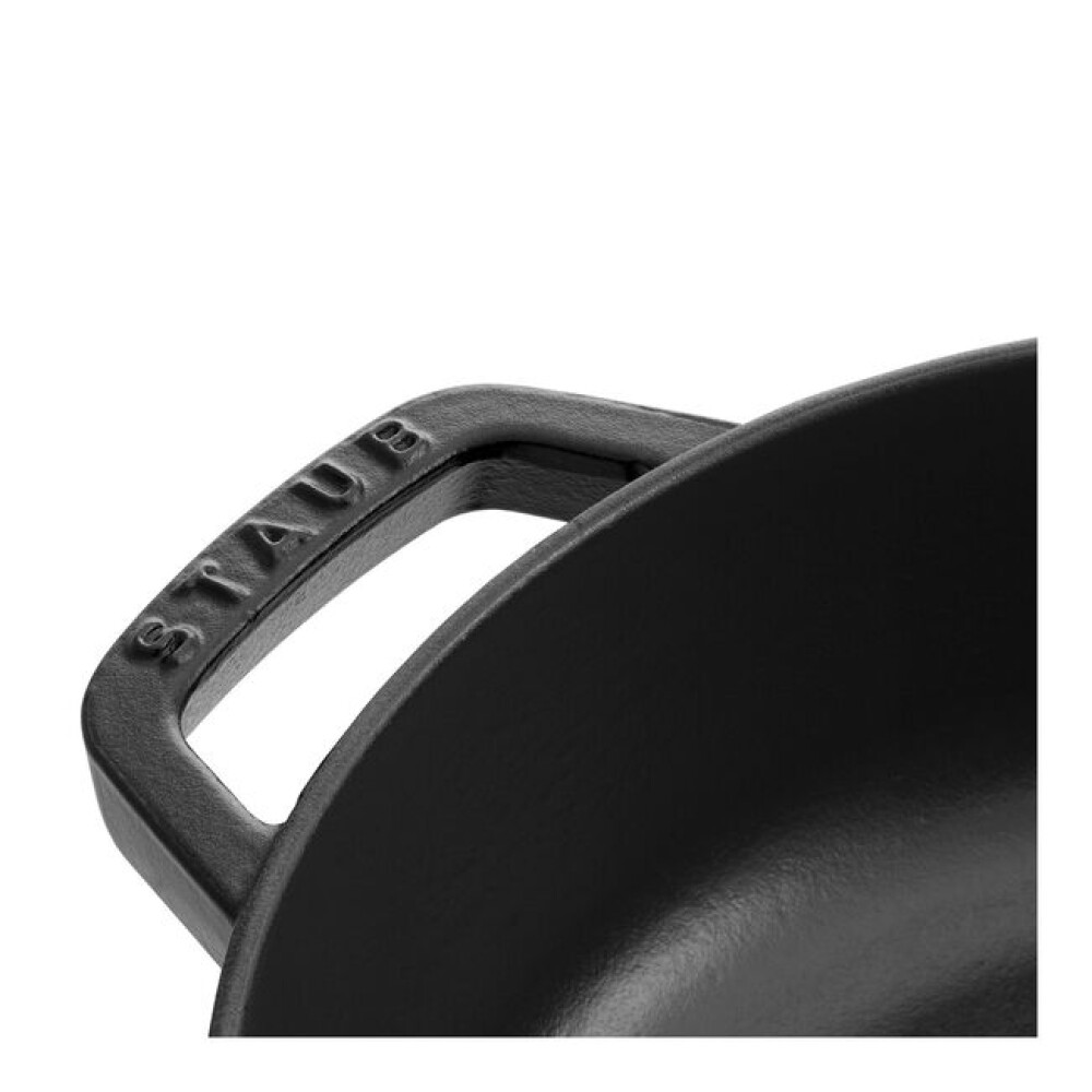 STAUB CACEROLA UNIVERSAL NEGRA C/ TAPA CHISTERA STAUB CACEROLA UNIVERSAL NEGRA C/ TAPA CHISTERA