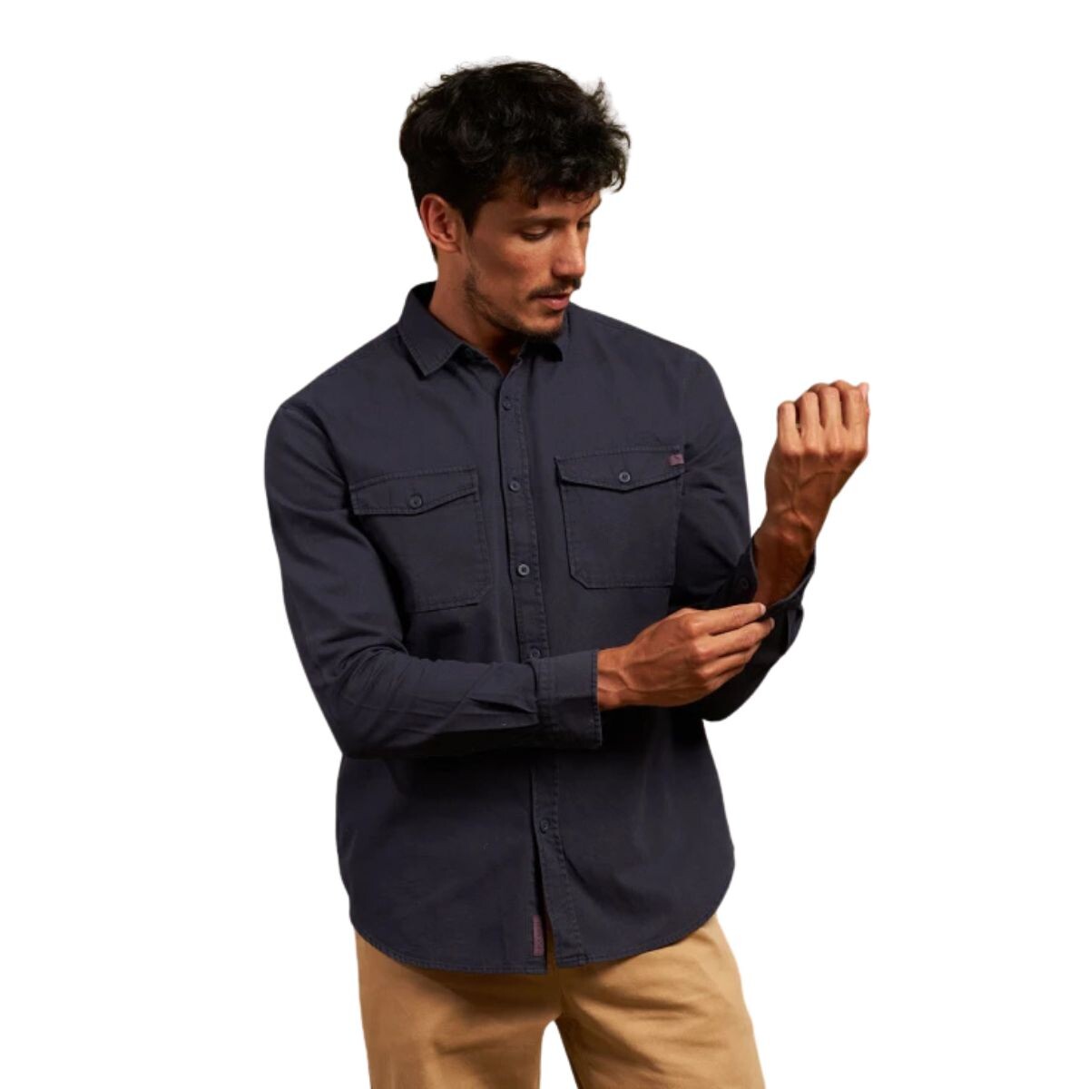 CAMISA S-3XL - AZUL 