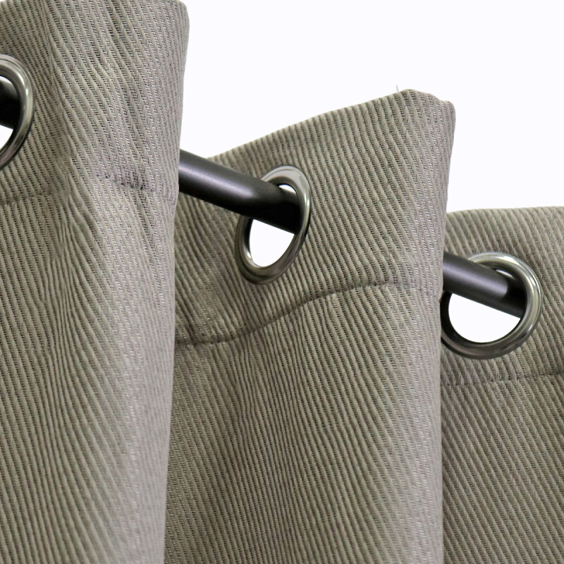 CORTINA ANTISOLAR ROSEVILLE GRIS CL 140X229CM Unica