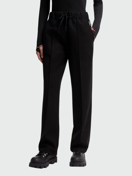 MONCLER - Pantalones Deportivos Negro