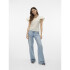 VMNAJA SS V-NECK TOP JRS GA BIRCH