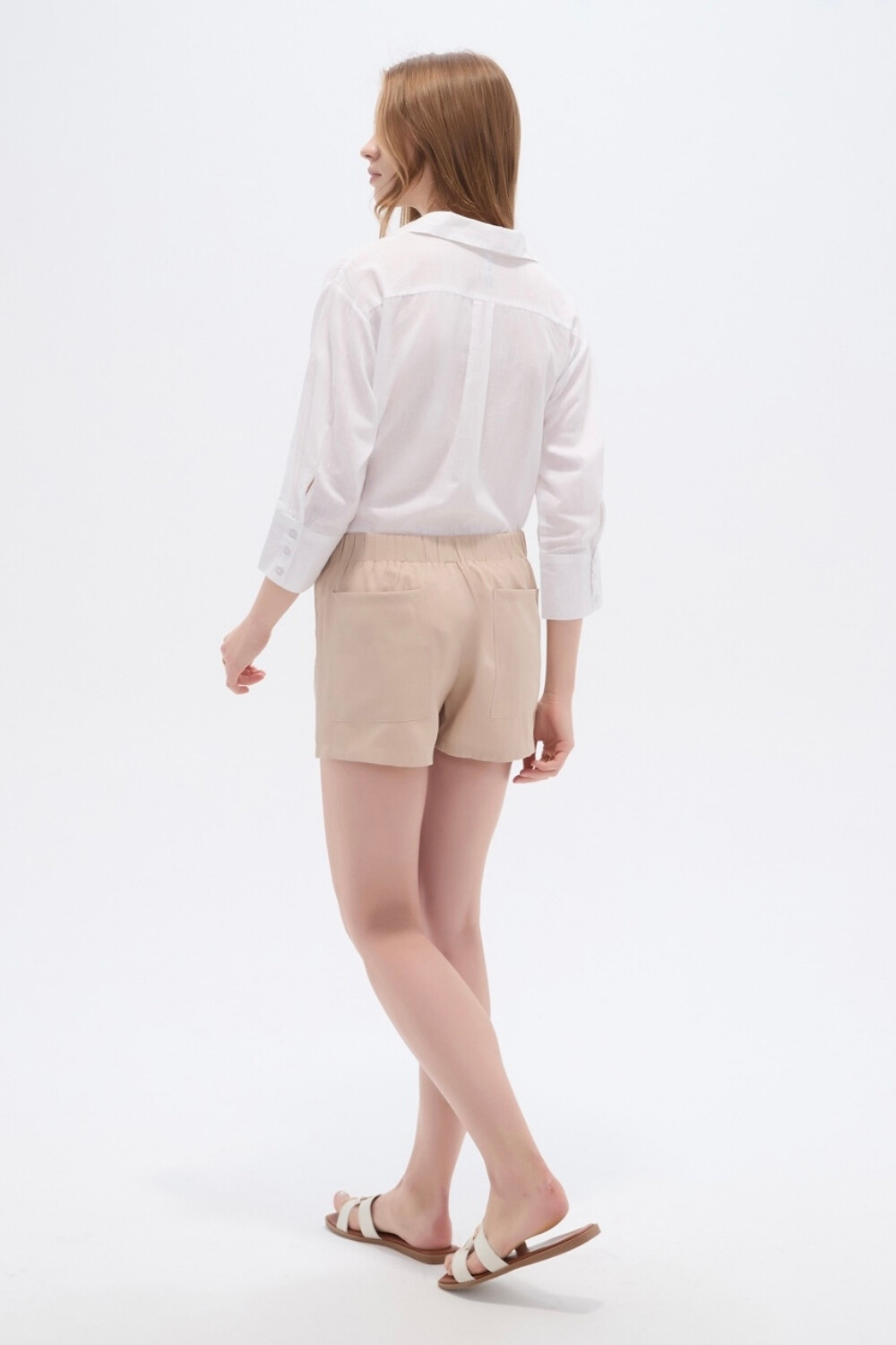 Short Pollera Urielk Beige