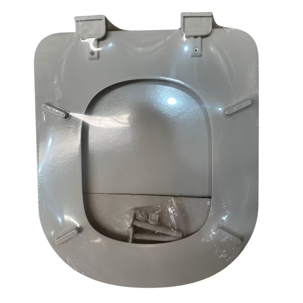 Tapa inodoro MDF Vogue/Bari blanca herraje plástico Tapa Inodoro Mdf Vogue/bari Blanca Herraje Plástico