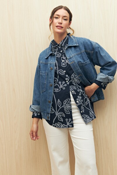 CAMISA AUDIARD Azul