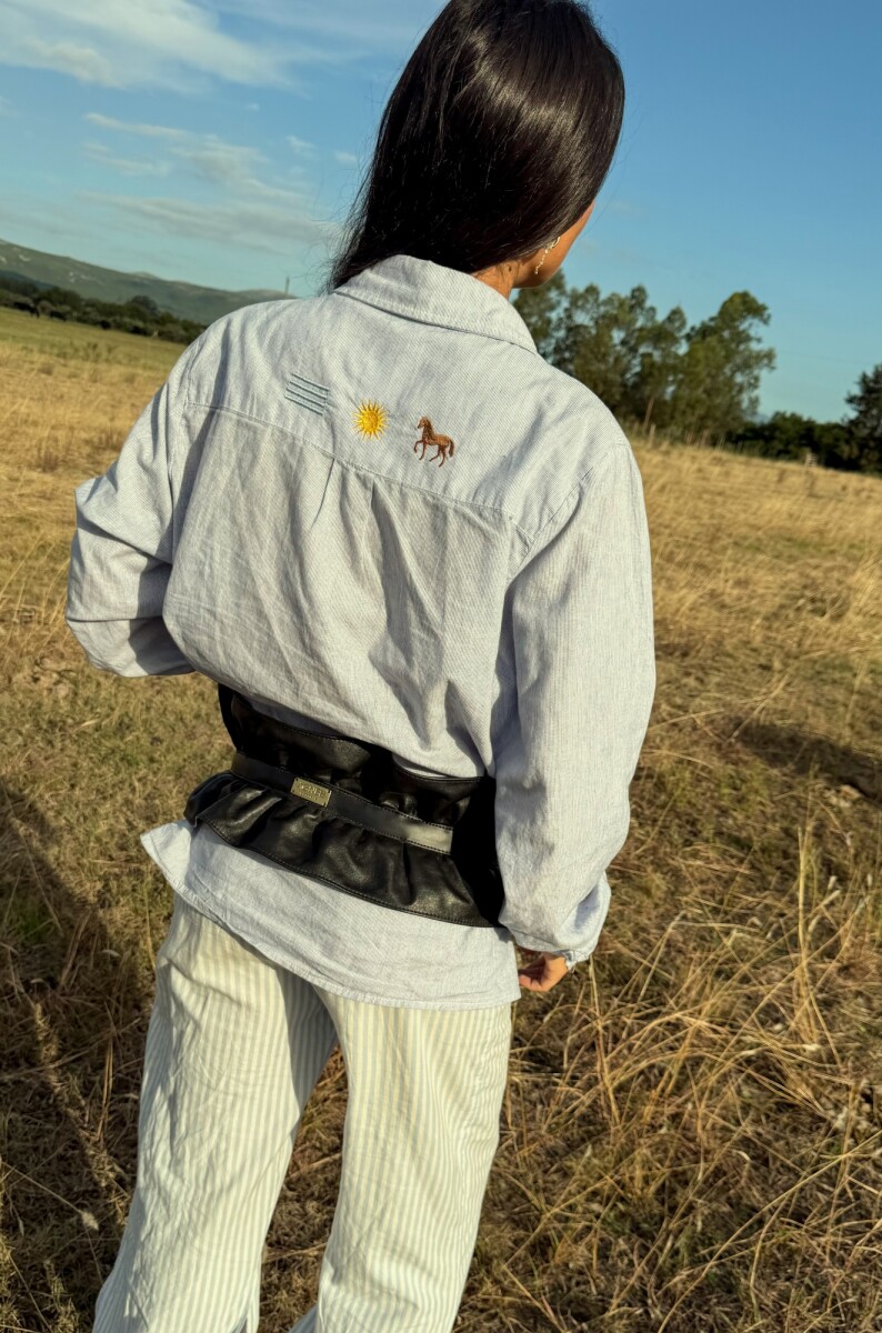 Rosette Belt - Negro 