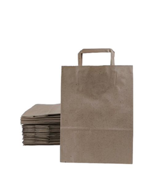 Pack x 20 - bolsa lisa 22x10x30 cm. MADERA