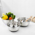 Juego de 8 Bowl De Acero Inoxidable Utensilios Cocina Profesional IMBACK Color Negro Juego de 8 Bowl De Acero Inoxidable Utensilios Cocina Profesional IMBACK Color Negro