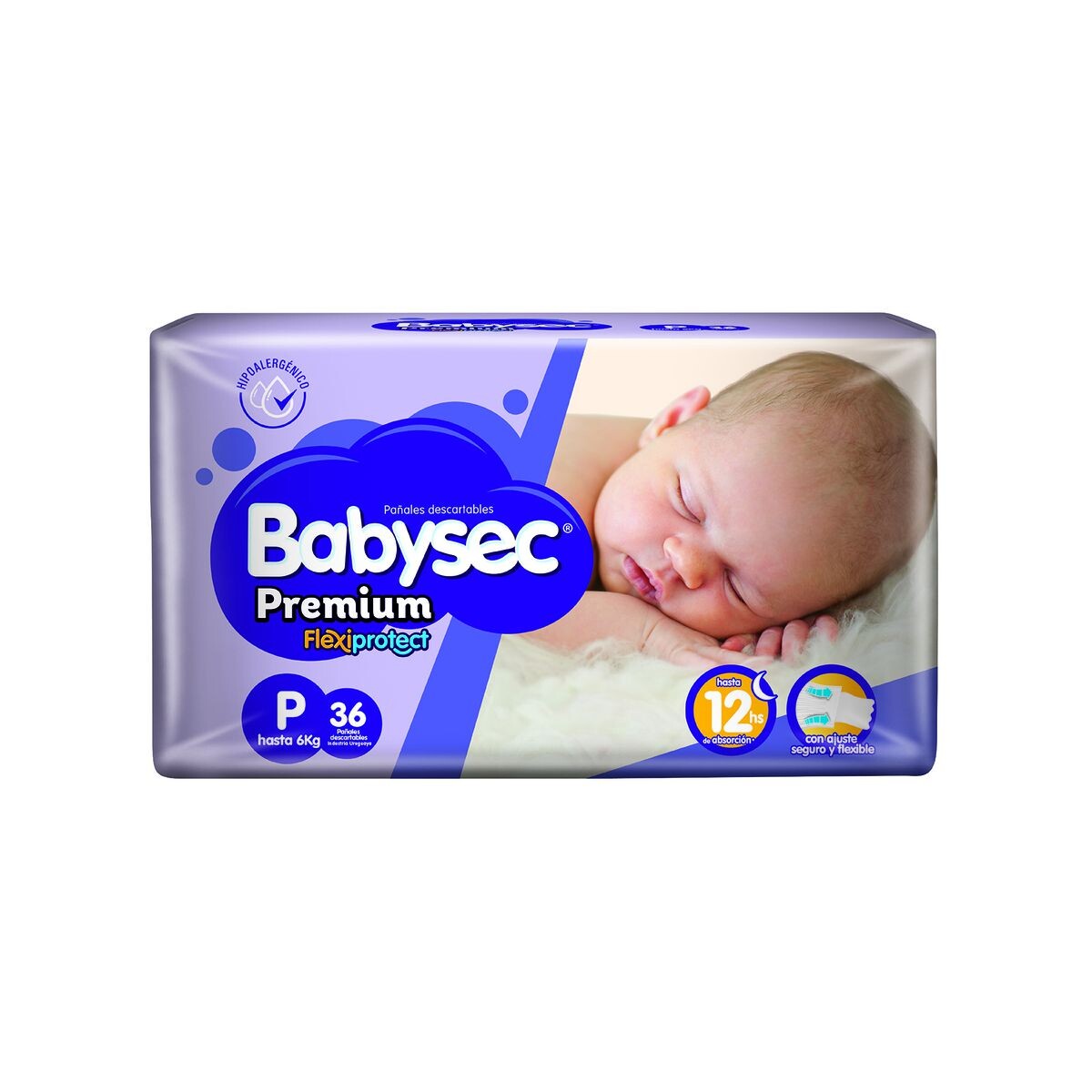 BABYSEC PREMIUM HIPER PEQUEÑO PAQ. X 36 