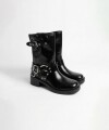 Bota Louise corta negra