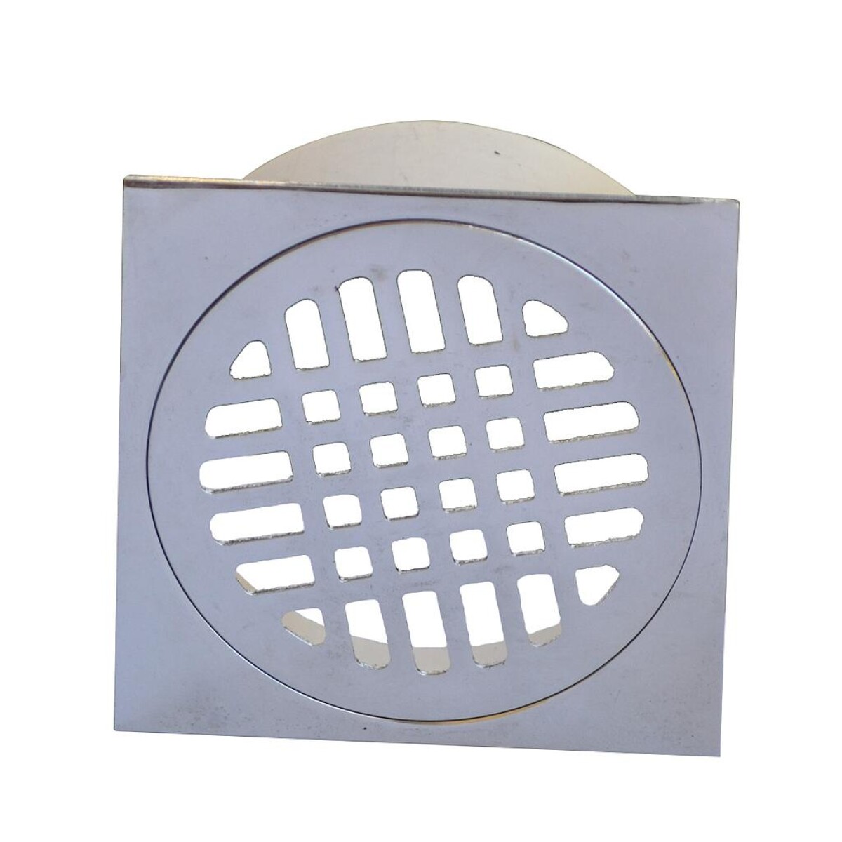 Rejilla de Bronce Cromado 10x10 