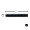 Perchero de pared x5 ganchos Flip Perchero de pared x5 ganchos Flip