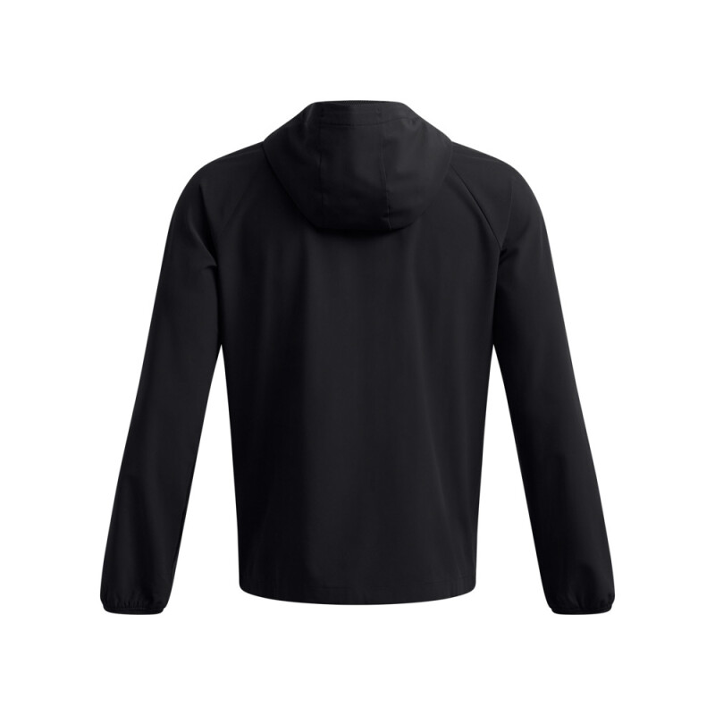 UA Vibe Woven Jacket-BLU BLK-001