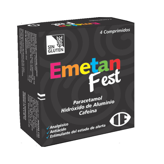 EMETAN FEST CJ X 4 COMP. única