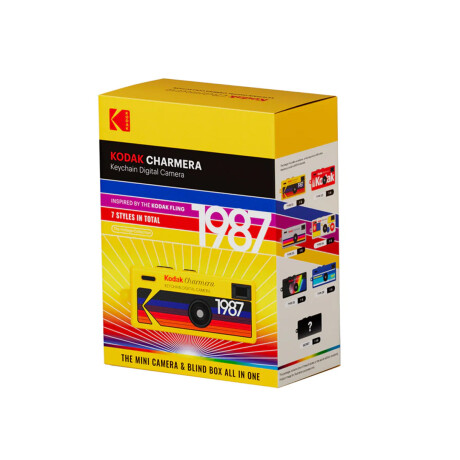 Cámara Kodak Charmera Keychain Digital Mini Caja Sorpresa Cámara Kodak Charmera Keychain Digital Mini Caja Sorpresa