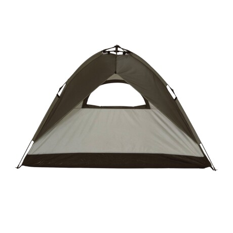Carpa para 2 personas + 2 sillas plegables Marron