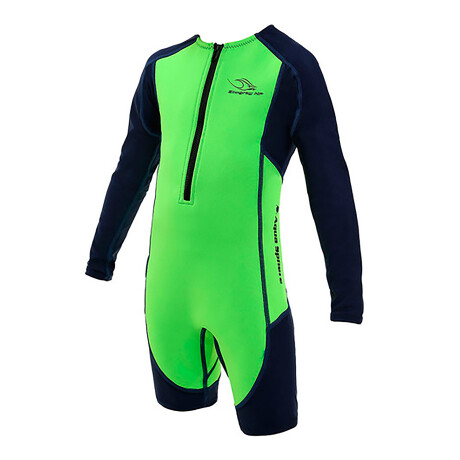 Aqua Sphere - Traje de Neopreno Niño Unisex Stingray Core Warmer SJ21431042 - Verde / Azul Navy. 2. 001