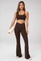 Leggings Flare Oasis PureLuxe High-Waisted Crossover Mujer Cacao