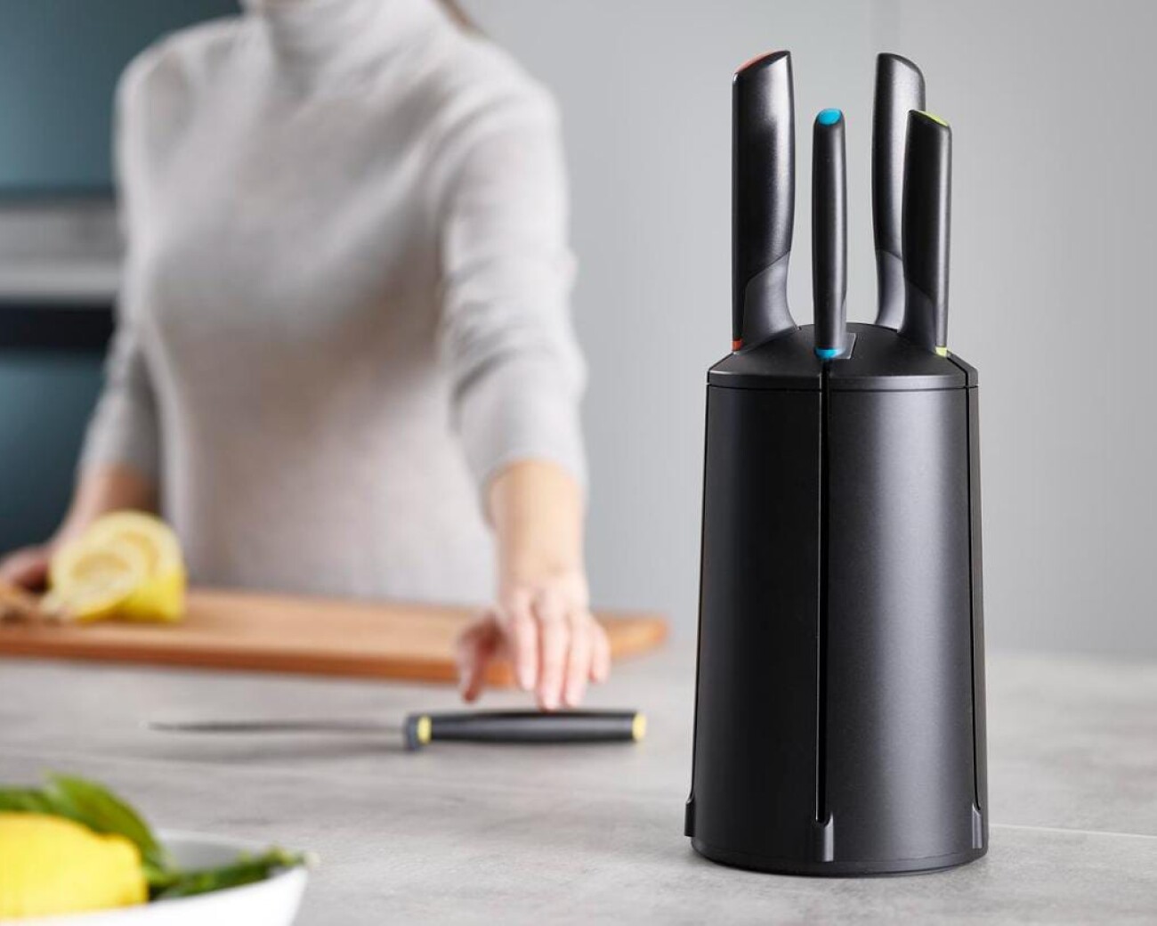 Set de 5 Cuchillos Joseph Joseph Elevate Carousel - Preventa Set de 5 Cuchillos Joseph Joseph Elevate Carousel - Preventa