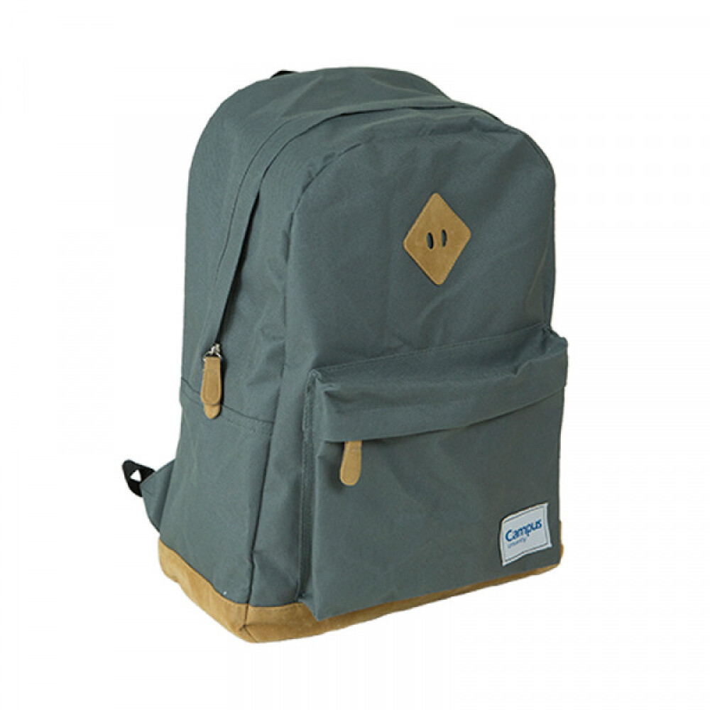 Mochila Gris Campus University MOCHILA CAMPUS UNIVERSITY COLOR GRIS DE ESPALDA 40 CM