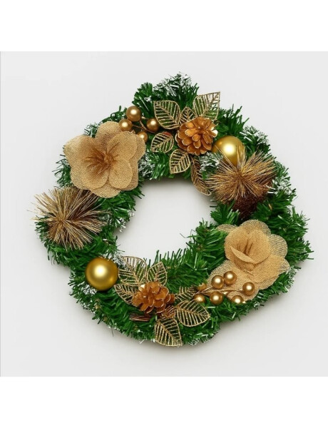 CORONA NAVIDEÑA RUSTICA 30 CM. CORONA NAVIDEÑA RUSTICA 30 CM.