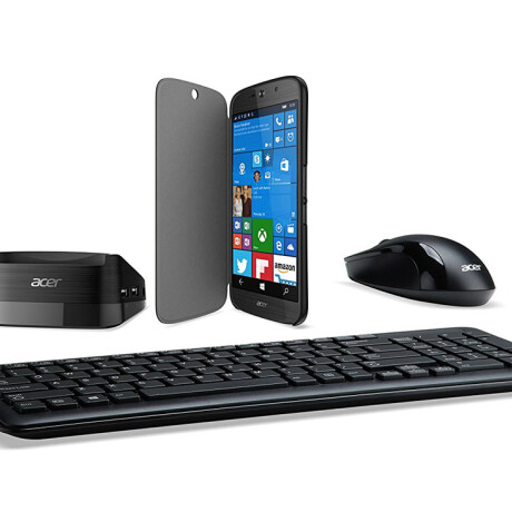 Acer S58 Jade Dual Sim Primo Negro con Kit Desktop 001