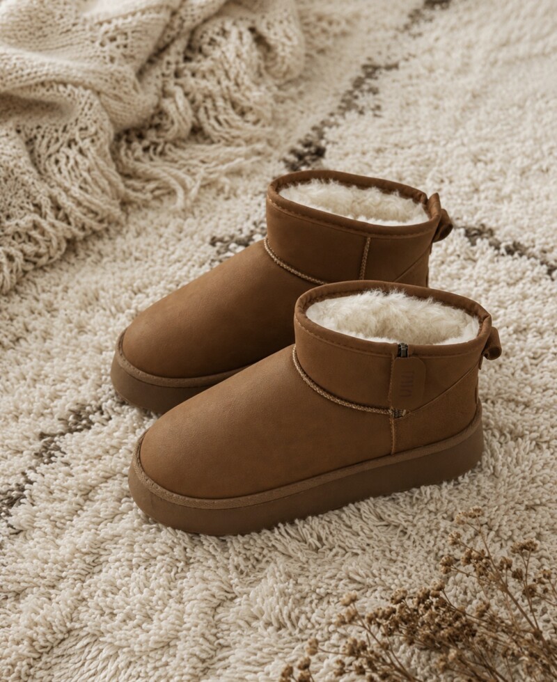 PantuBota Kate marrón claro
