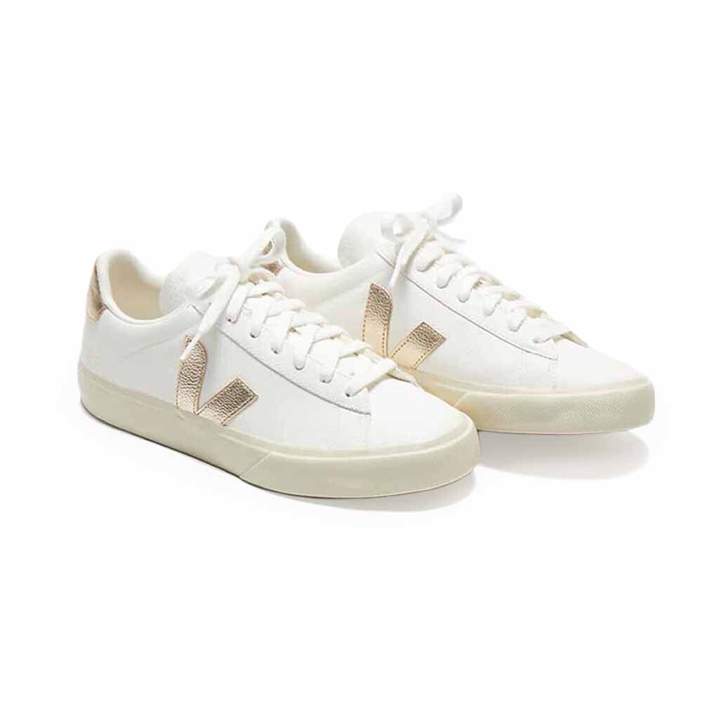 Zapatillas Veja Campo Mujer Blanco