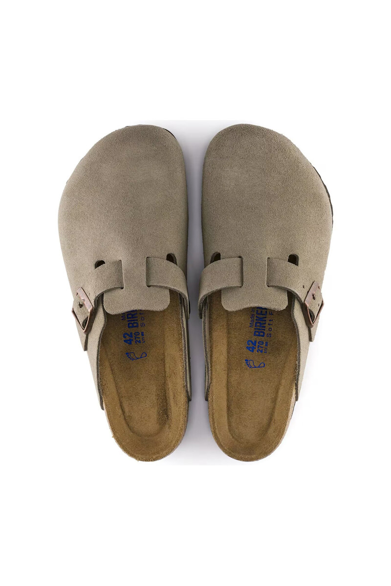 Zueco Boston Sfb Leve - Regular Taupe