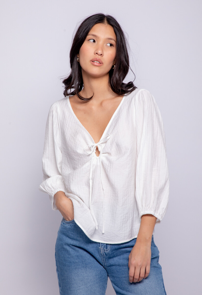 BLUSA APART - Blanco 