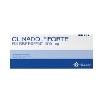 CLINADOL FORTE 100 MG. CJ X 8 COMP. REC. única