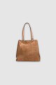 Cartera Regina Reptil Beige