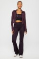 Casaca Perfect Storm Cropped Train Jacket Mujer Oxblood
