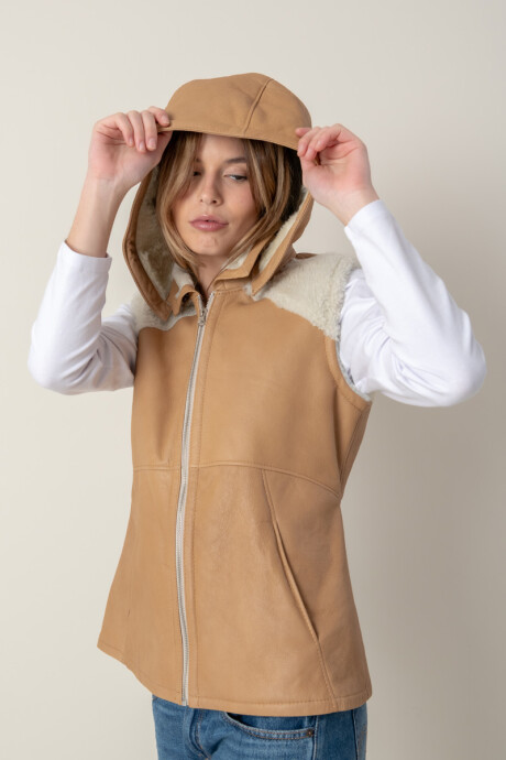 Chaleco volta Camel