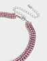 Chokers Con Mariposas Choker Mariposa Strass - Plateado