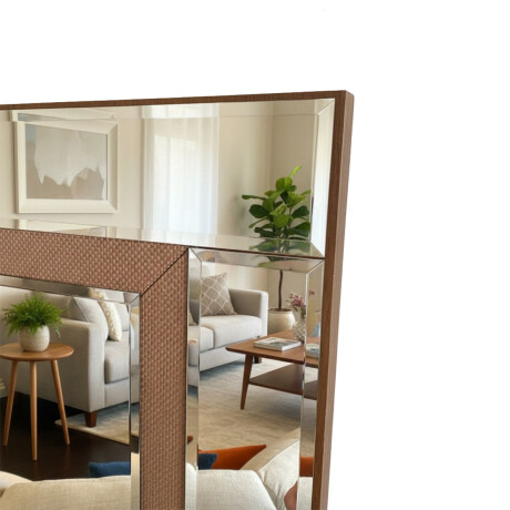 Espejo Mondrian - 180 x 90 Madera Natural