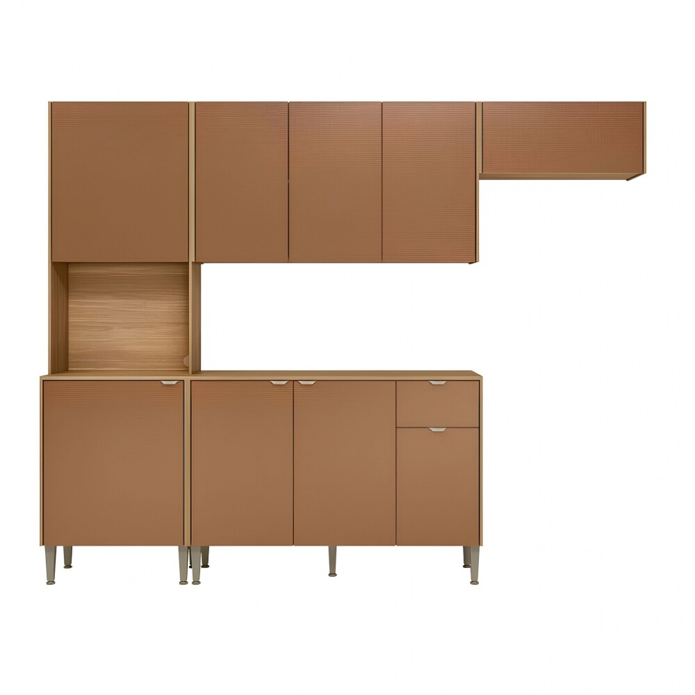 Kit mueble de cocina Zen Soul Marrón
