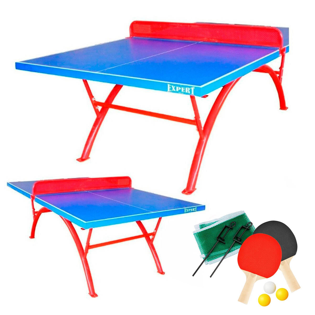 Mesa Ping Pong P/ Exterior Sol Y Lluvia + Regalos! 