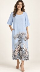 VESTIDO LILO Celeste