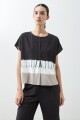 Blusa tie dye gris
